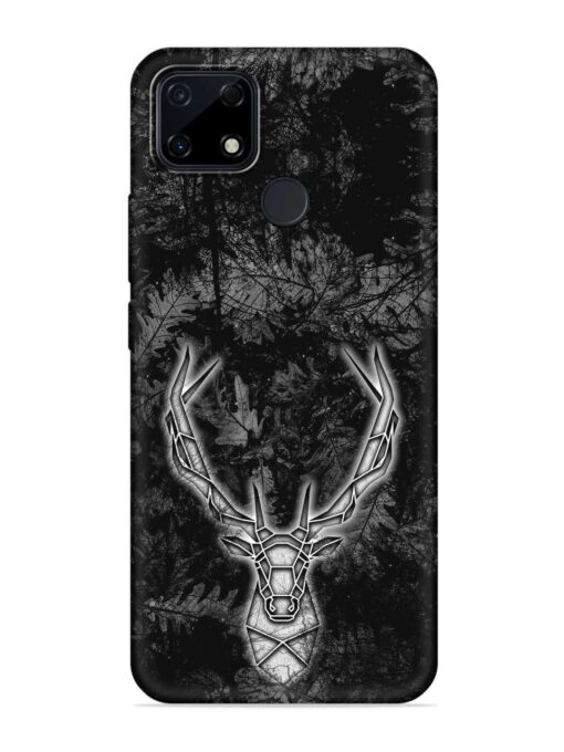 Ancient Deer Embossed Soft Silicone Case for Realme Narzo 30A Zapvi