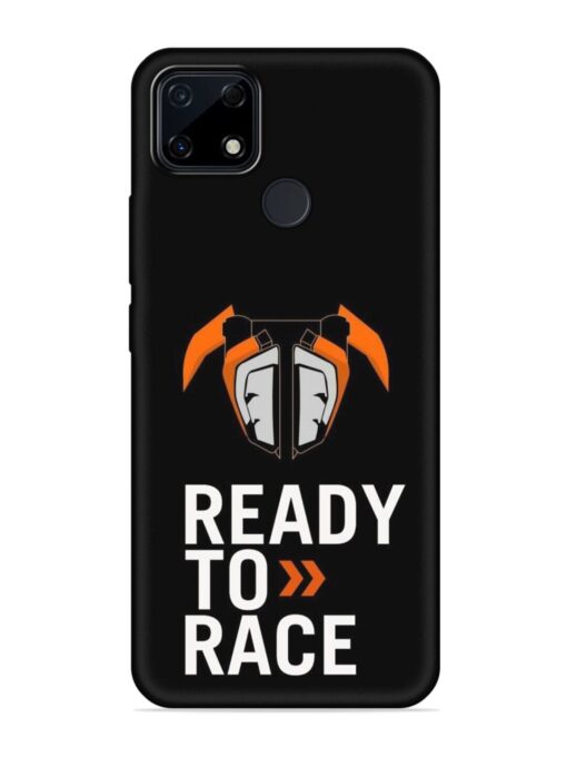 Ready To Race Embossed Soft Silicone Case for Realme Narzo 30A Zapvi