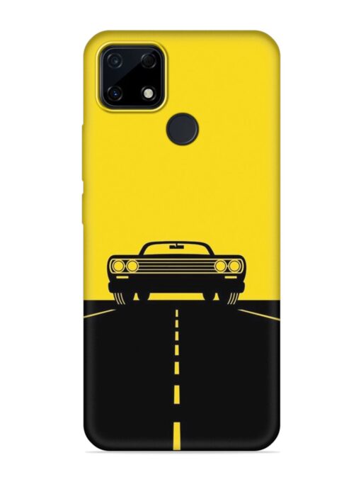 Classic Car Embossed Soft Silicone Case for Realme Narzo 30A Zapvi