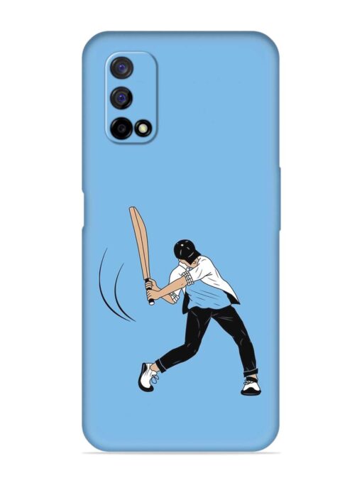 Cricket Gully Boy Embossed Soft Silicone Case for Realme Narzo 30 Pro (5G) Zapvi