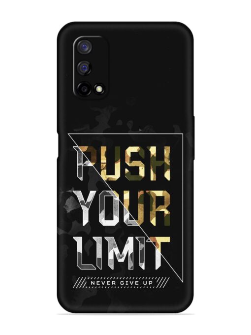 Push Your Limits Embossed Soft Silicone Case for Realme Narzo 30 Pro (5G) Zapvi