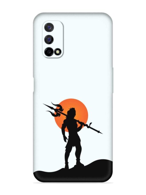 Lord Mahadev Trendy Embossed Soft Silicone Case for Realme Narzo 30 Pro (5G) Zapvi