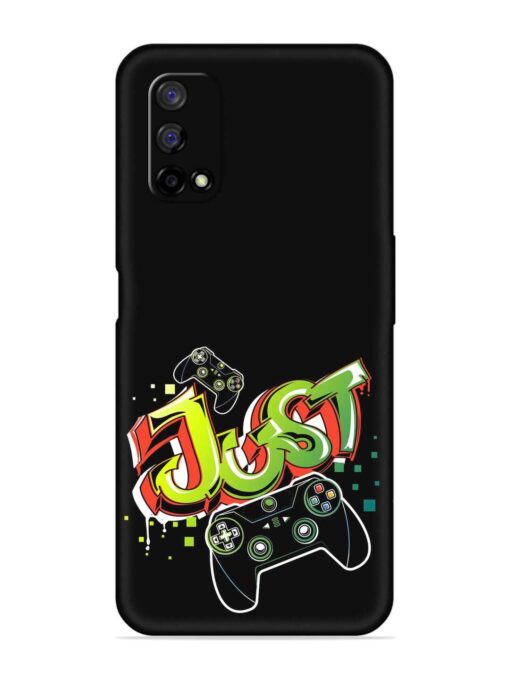 Graffiti Gamepad Illustration Embossed Soft Silicone Case for Realme Narzo 30 Pro (5G) Zapvi