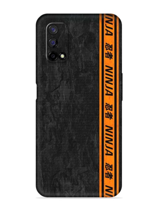 Ninja Srtips Embossed Soft Silicone Case for Realme Narzo 30 Pro (5G) Zapvi