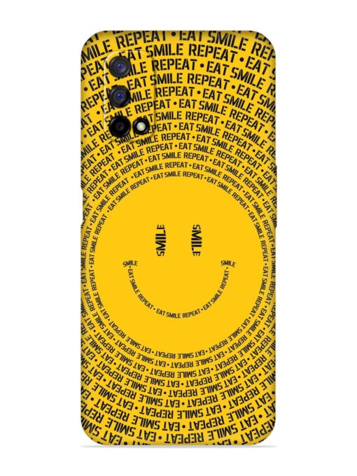 Smiley Embossed Soft Silicone Case for Realme Narzo 30 Pro (5G) Zapvi