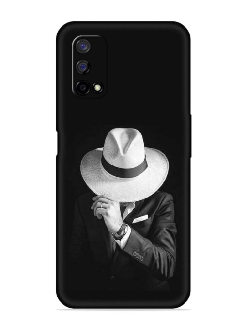 Men Under Hat Embossed Soft Silicone Case for Realme Narzo 30 Pro (5G) Zapvi