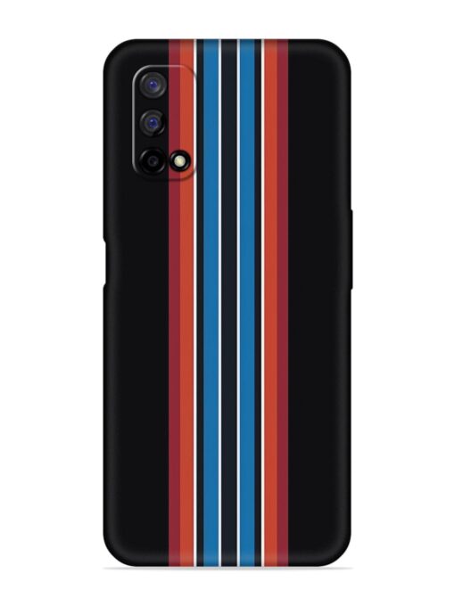 Vertical Strips Embossed Soft Silicone Case for Realme Narzo 30 Pro (5G) Zapvi