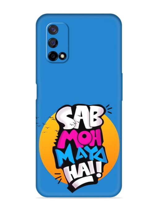 Sab Moh Moya Embossed Soft Silicone Case for Realme Narzo 30 Pro (5G) Zapvi