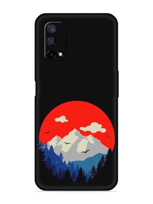 Mountain Abstract Embossed Soft Silicone Case for Realme Narzo 30 Pro (5G) Zapvi