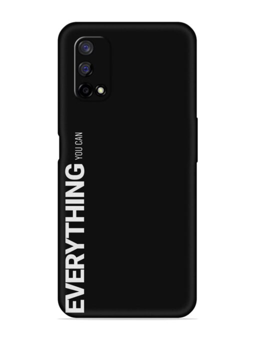 Everything You Can Embossed Soft Silicone Case for Realme Narzo 30 Pro (5G) Zapvi