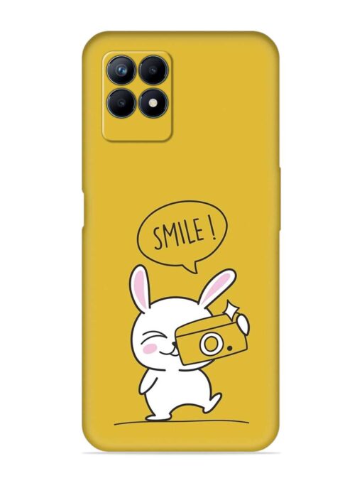 Hey Smile Please Embossed Soft Silicone Case for Realme Narzo 50 (4G) Zapvi