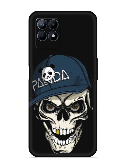 Panda Skull Embossed Soft Silicone Case for Realme Narzo 50 (4G) Zapvi