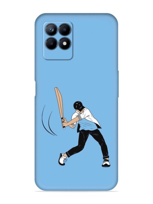 Cricket Gully Boy Embossed Soft Silicone Case for Realme Narzo 50 (4G) Zapvi