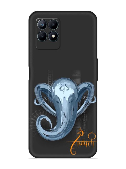 Illustration Lord Ganpati Embossed Soft Silicone Case for Realme Narzo 50 (4G) Zapvi