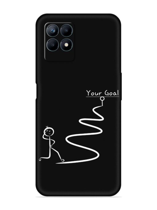 Your Goal Embossed Soft Silicone Case for Realme Narzo 50 (4G) Zapvi