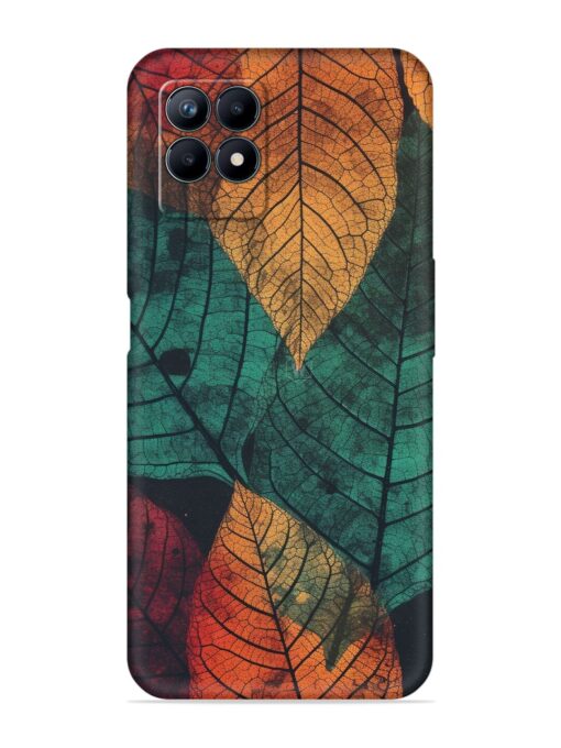 Leaves Artwork Embossed Soft Silicone Case for Realme Narzo 50 (4G) Zapvi