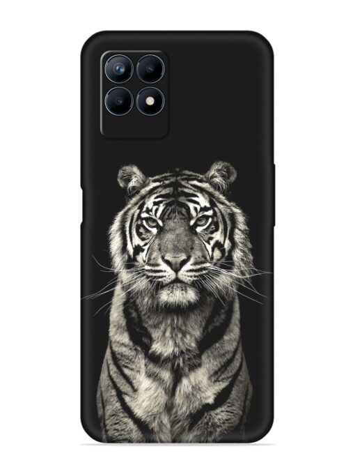 Tiger Art Embossed Soft Silicone Case for Realme Narzo 50 (4G) Zapvi