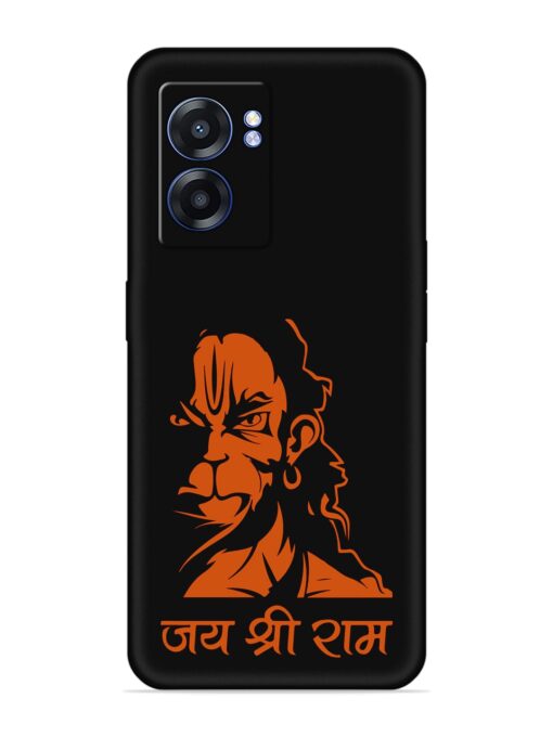 Angry Hanuman Embossed Soft Silicone Case for Realme Narzo 50 (5G) Zapvi