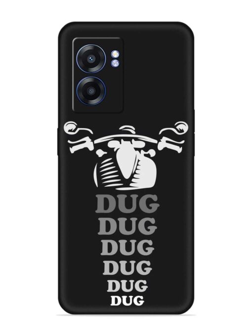 Dug Dug Dug Embossed Soft Silicone Case for Realme Narzo 50 (5G) Zapvi