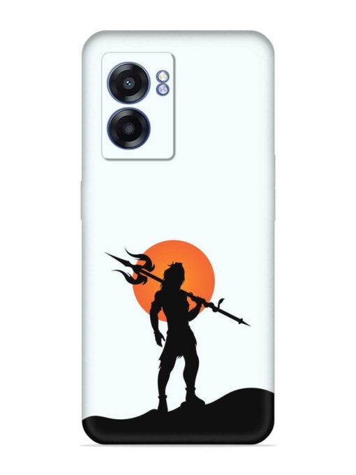 Lord Mahadev Trendy Embossed Soft Silicone Case for Realme Narzo 50 (5G) Zapvi