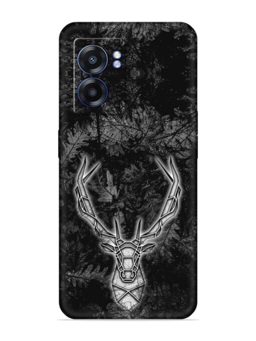 Ancient Deer Embossed Soft Silicone Case for Realme Narzo 50 (5G) Zapvi