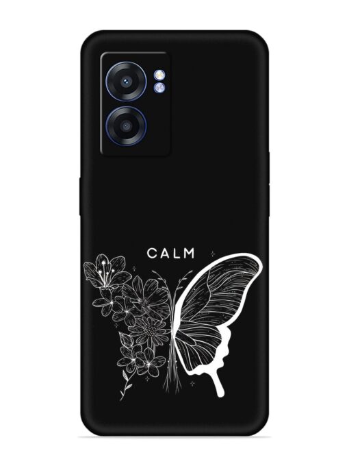 Calm Embossed Soft Silicone Case for Realme Narzo 50 (5G) Zapvi