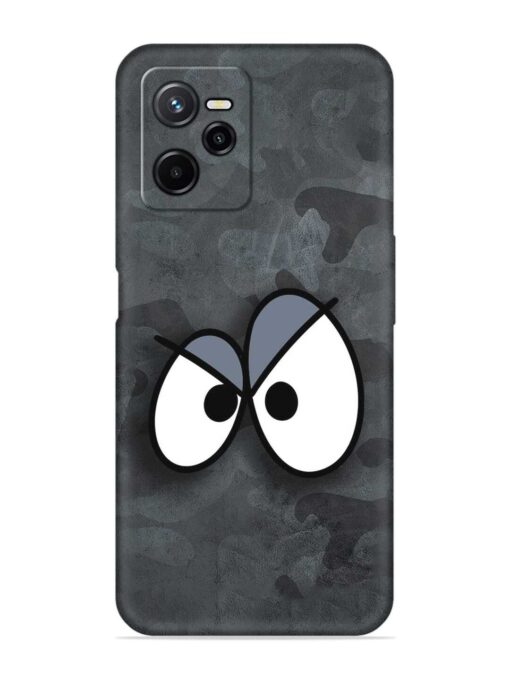 Big Eyes Night Mode Embossed Soft Silicone Case for Realme Narzo 50A Prime Zapvi