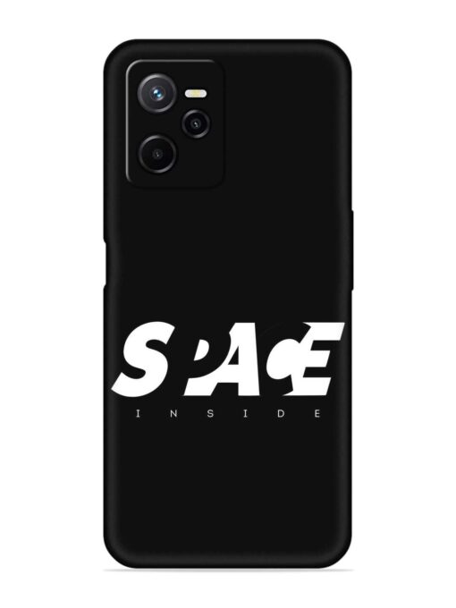 Space Typography Art Embossed Soft Silicone Case for Realme Narzo 50A Prime Zapvi