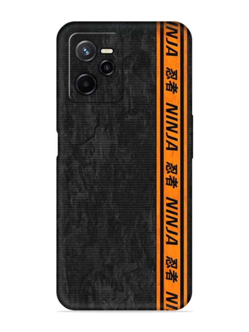 Ninja Srtips Embossed Soft Silicone Case for Realme Narzo 50A Prime Zapvi