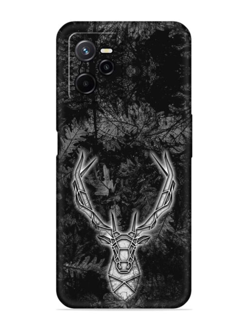 Ancient Deer Embossed Soft Silicone Case for Realme Narzo 50A Prime Zapvi