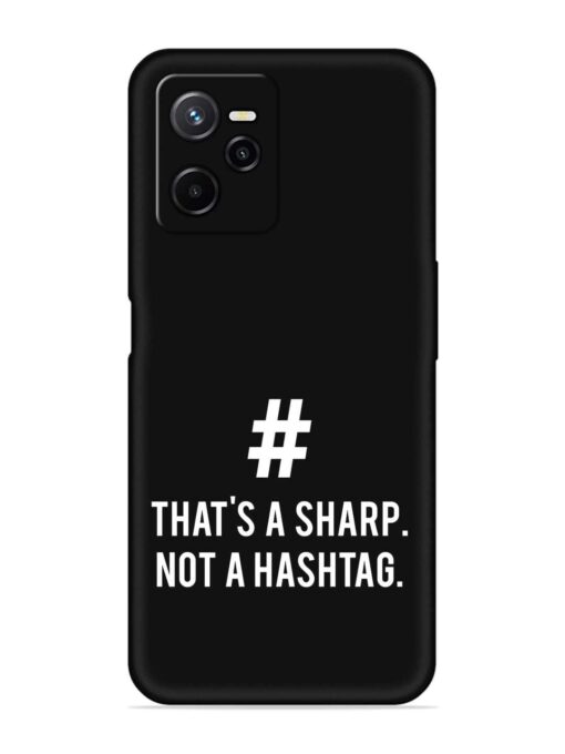 Thats Sharp Not Embossed Soft Silicone Case for Realme Narzo 50A Prime Zapvi