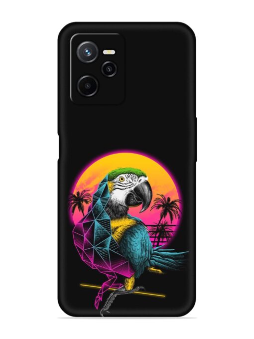 Rad Parrot Embossed Soft Silicone Case for Realme Narzo 50A Prime Zapvi