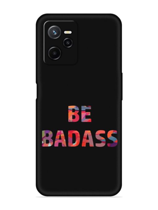 Be Badass Embossed Soft Silicone Case for Realme Narzo 50A Prime Zapvi