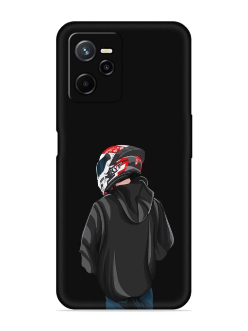 Motorcycle Rider Embossed Soft Silicone Case for Realme Narzo 50A Prime Zapvi