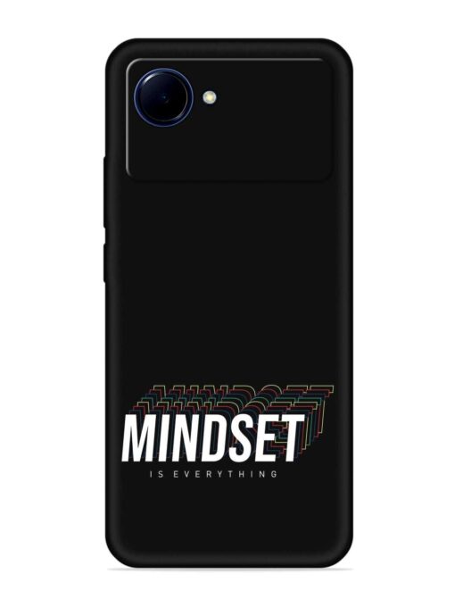 Mindset Everything Slogan Embossed Soft Silicone Case for Realme Narzo 50I Prime Zapvi