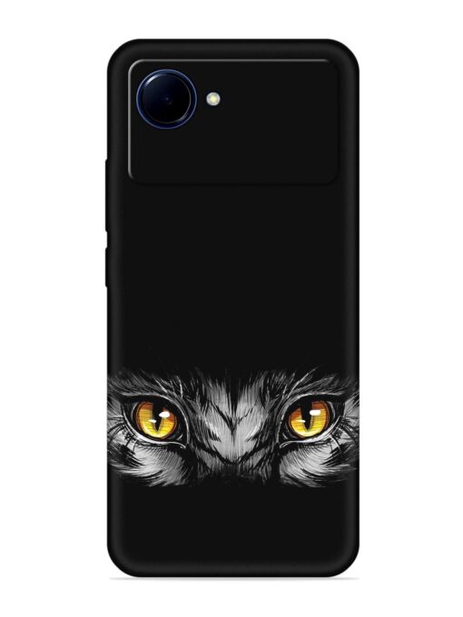 Scary Eye Embossed Soft Silicone Case for Realme Narzo 50I Prime Zapvi