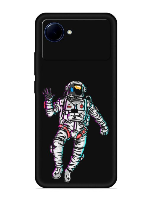 Spaceman Embossed Soft Silicone Case for Realme Narzo 50I Prime Zapvi