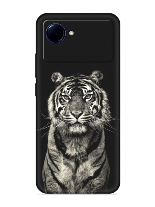 Tiger Art Embossed Soft Silicone Case for Realme Narzo 50I Prime Zapvi