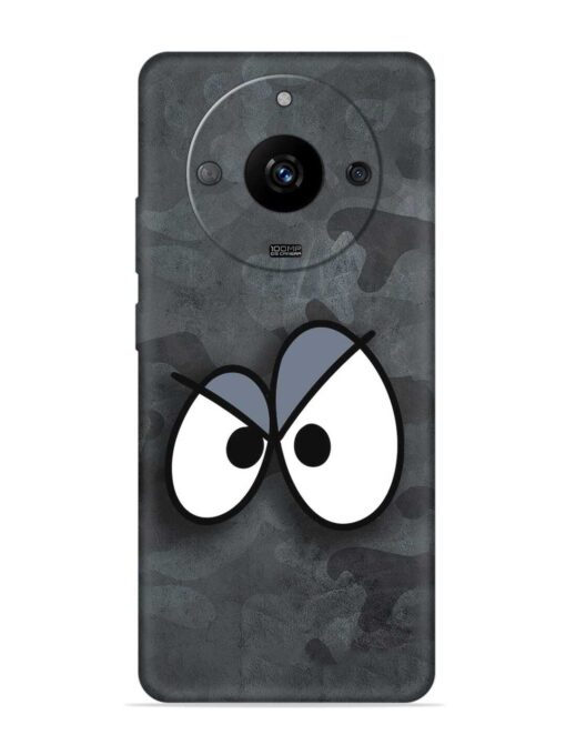 Big Eyes Night Mode Embossed Soft Silicone Case for Realme Narzo 60 Pro (5G) Zapvi