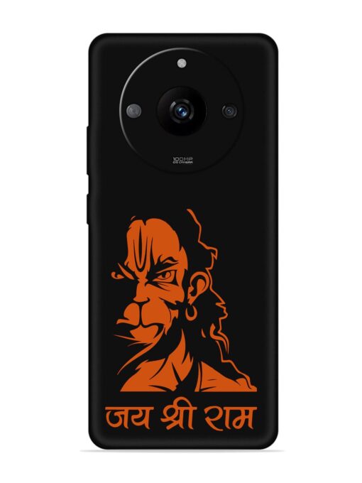 Angry Hanuman Embossed Soft Silicone Case for Realme Narzo 60 Pro (5G) Zapvi