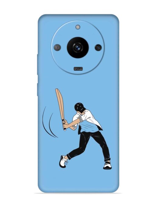 Cricket Gully Boy Embossed Soft Silicone Case for Realme Narzo 60 Pro (5G) Zapvi