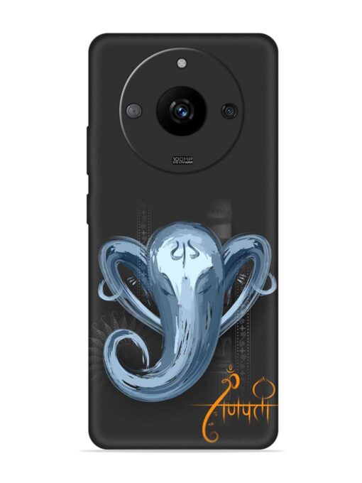 Illustration Lord Ganpati Embossed Soft Silicone Case for Realme Narzo 60 Pro (5G) Zapvi