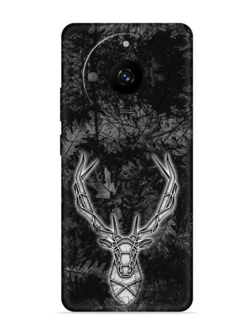 Ancient Deer Embossed Soft Silicone Case for Realme Narzo 60 Pro (5G) Zapvi