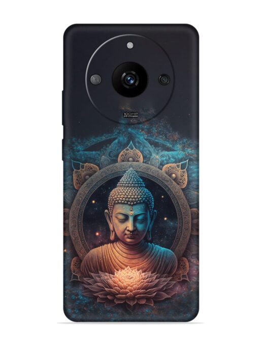 Gautam Buddha Embossed Soft Silicone Case for Realme Narzo 60 Pro (5G) Zapvi