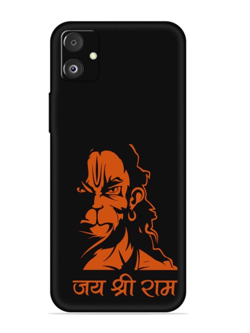 Angry Hanuman Embossed Soft Silicone Case for Samsung Galaxy F14 (5G) Zapvi