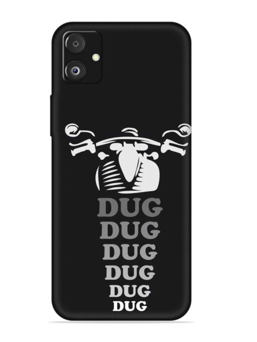 Dug Dug Dug Embossed Soft Silicone Case for Samsung Galaxy F14 (5G) Zapvi