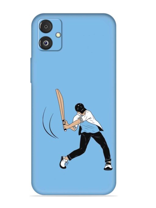 Cricket Gully Boy Embossed Soft Silicone Case for Samsung Galaxy F14 (5G) Zapvi