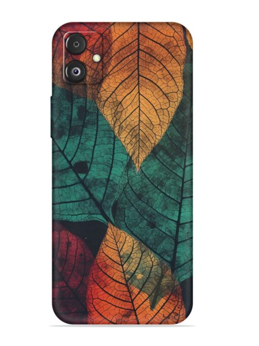 Leaves Artwork Embossed Soft Silicone Case for Samsung Galaxy F14 (5G) Zapvi