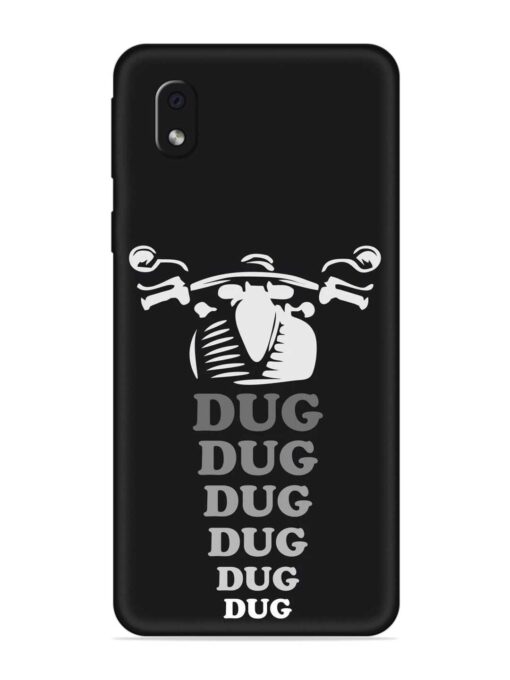 Dug Dug Dug Embossed Soft Silicone Case for Samsung Galaxy M01 Core Zapvi