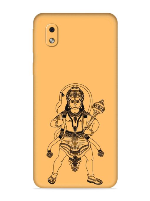 Indian God Hanuman Embossed Soft Silicone Case for Samsung Galaxy M01 Core Zapvi